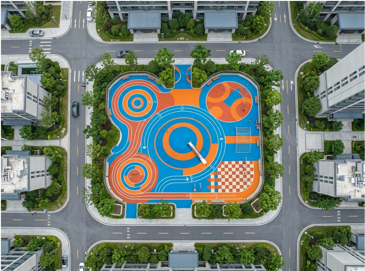 苏州市透气型塑胶跑道EPDM塑胶跑道 - 厂家