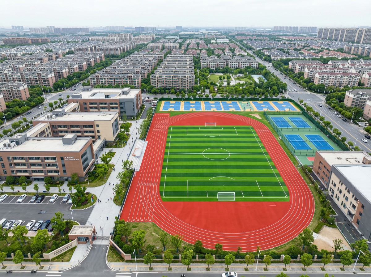 苏州市硅PU篮球场混合型塑胶跑道 - 价格